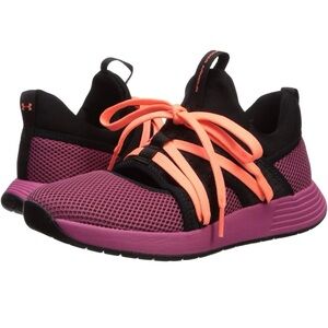 • Under Armour • Purple and Black Sneakers •